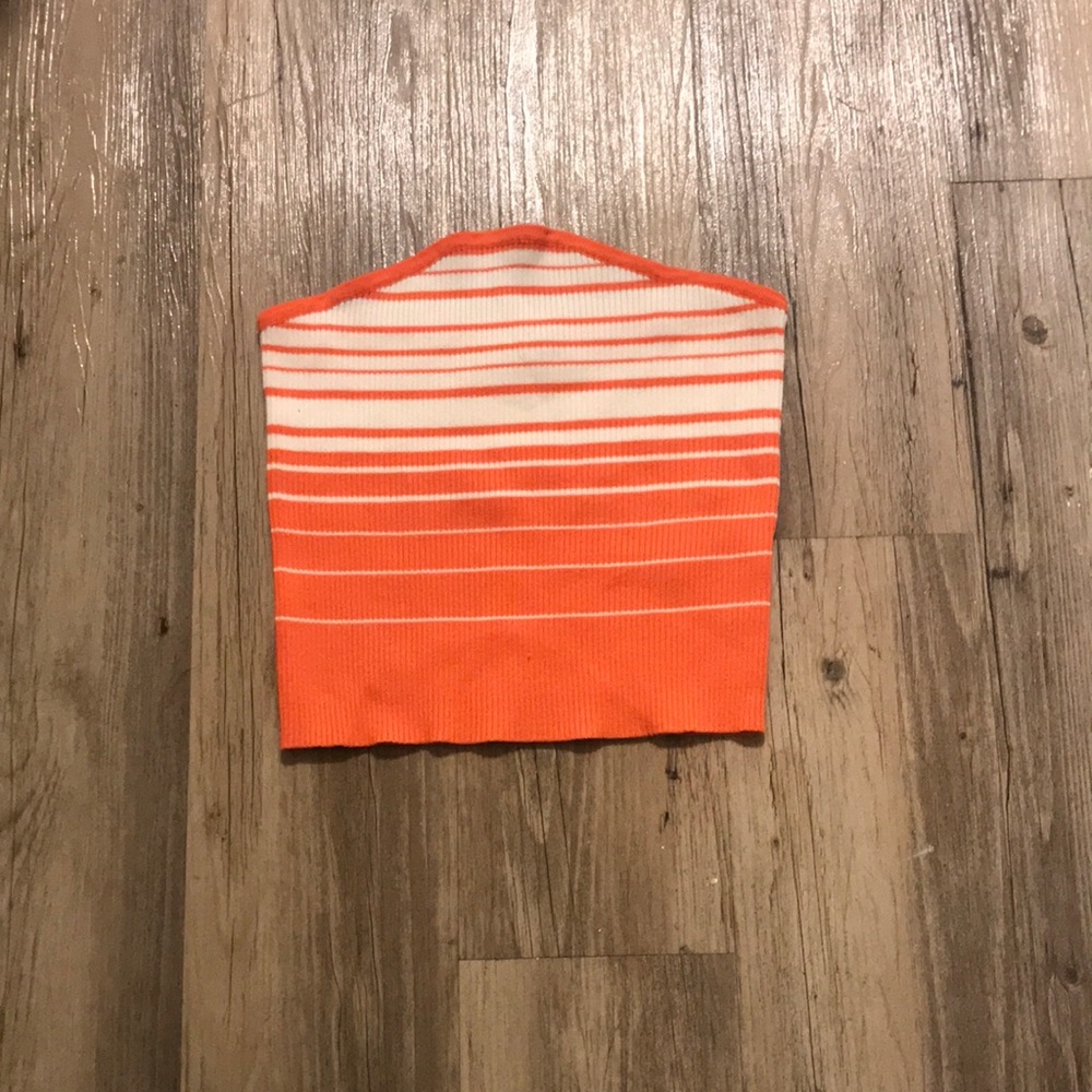 Pink/white Women’s tube top